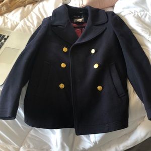 J.Crew Stadium Cloth Nello Gori Jacket Wool Size 6